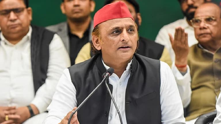 Akhilesh Yadav launches a scathing attack on the BJP: "It started with religious offerings, moved to political donations, and has now reached land deals... just wait and see what happens next."