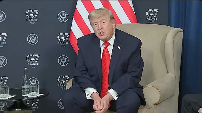 Trump described the Iran deal as historic, warned Israel on Lebanon