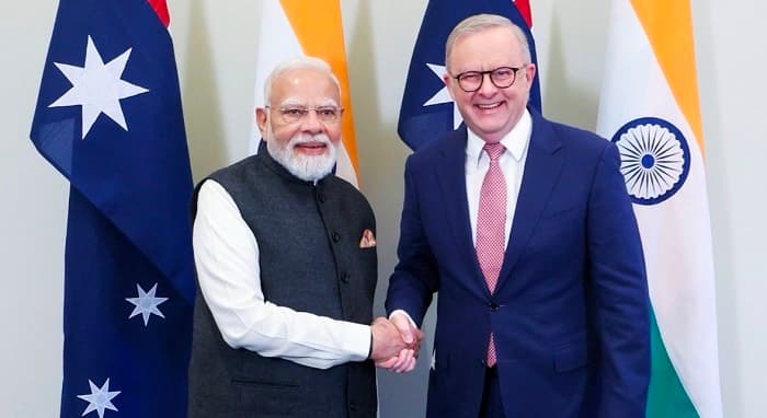 India-Australia joint statement expresses concern over situation in West Asia