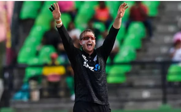 New Zealand leveled the series by defeating West Indies by 5 wickets in the second ODI.