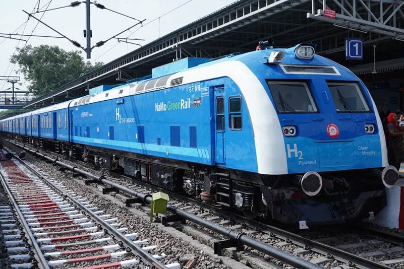 India's first indigenous hydrogen fuel cell train kickstarts 'new era' of zero-emission rail transport