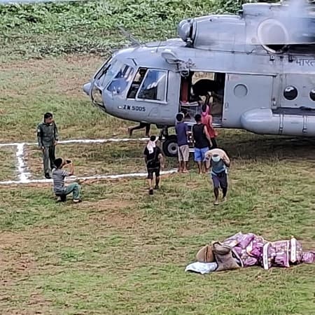 Nagaland: IAF rescues over 100 stranded civilians during relief operations