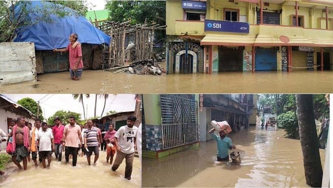 Floods and landslides in Ganguti and Baitarani have subsided, but many villages remain isolated from the outside world.