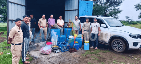 MP: Illegal MD drug factory busted in Mandsaur; materials worth over Rs 25 lakh seized
