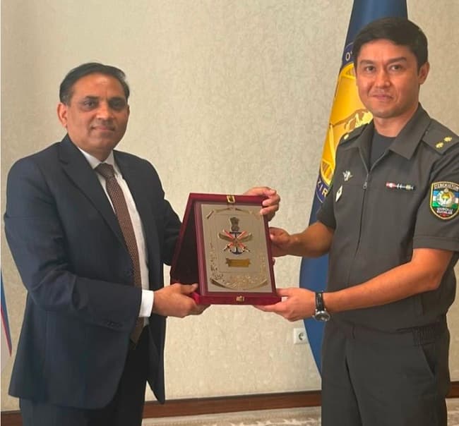 India, Uzbekistan hold Joint Working Group meet on defence cooperation, discuss joint training and capacity building