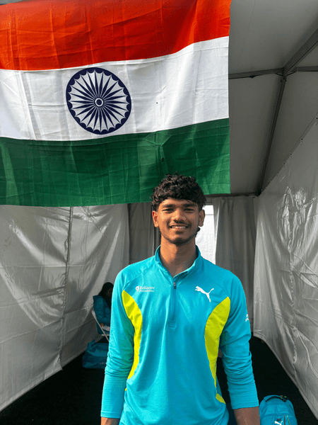 Mohammed Ashfaq sets national record to enter 400m final at U20 Athletics Worlds