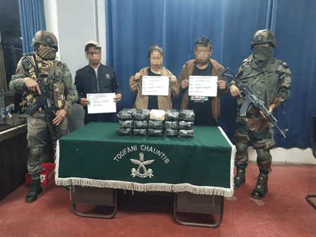Mizoram: Ambulance used to smuggle drugs valued at Rs 45 crore, 3 held