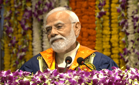 I am proud of you all: PM Modi to students during IIT Delhi convocation