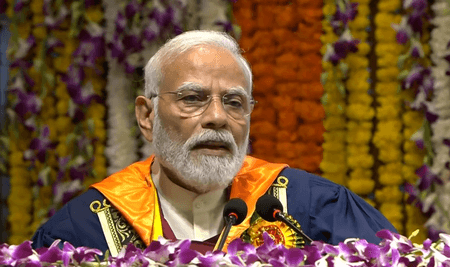 Youth will shape India's journey towards 'Viksit Bharat' and those who keep learning will succeed, says PM Modi
