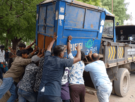 Ahmedabad civic body removes 708 handcarts, thousands of encroachments in 15-day drive