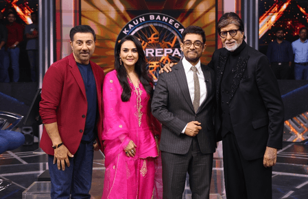 Sunny Deol makes KBC debut, Amitabh Bachchan says 'It's not going to be that easy'