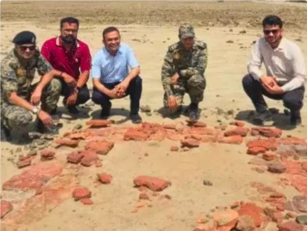 कच्छ के रण में 100 से अधिक मानव कंकाल मिलने का दावा, प्राचीन बस्ती के अवशेष भी मिले