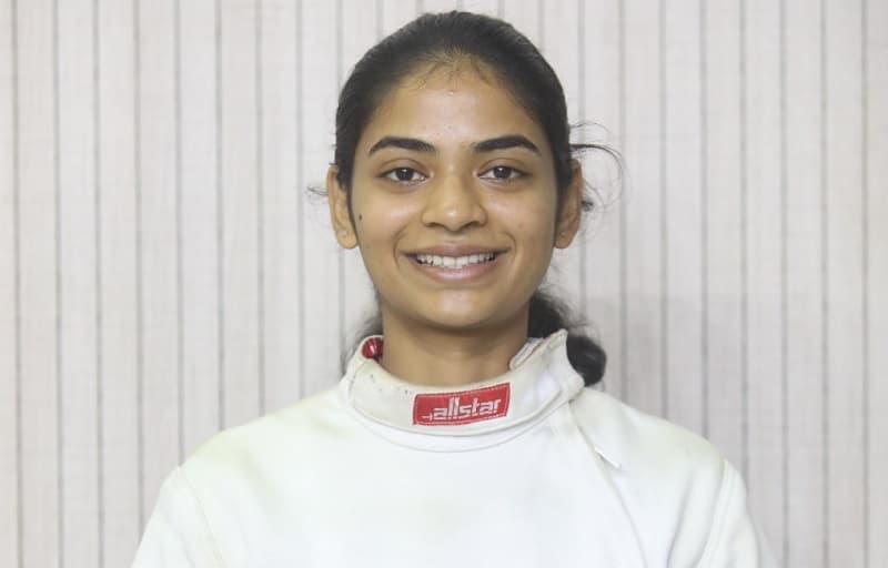 MP's Khushi selected for the Indian fencing team for the Senior Commonwealth Fencing Championship.