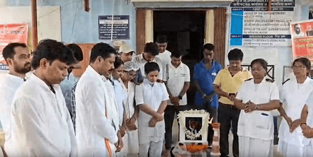 Bengal govt medical institutions observe 2-minute silence in memory of RG Kar victim