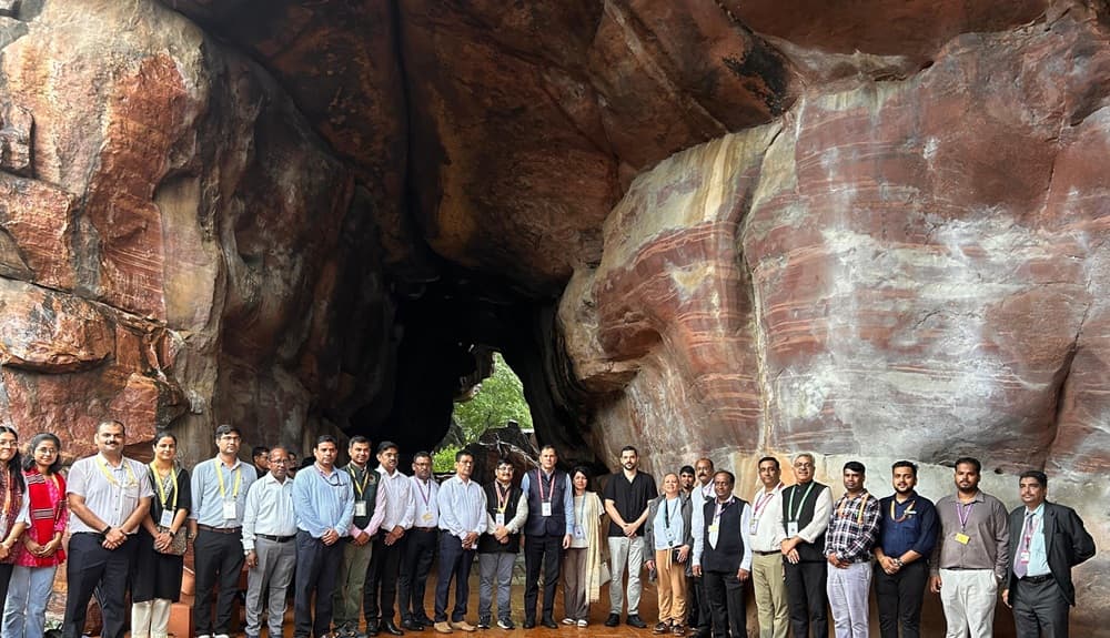 BRICS delegates visited Bhimbetka in Madhya Pradesh and explored a human civilization dating back thousands of years.