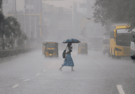 Moderate rain likely across TN; Chennai may get thunderstorms