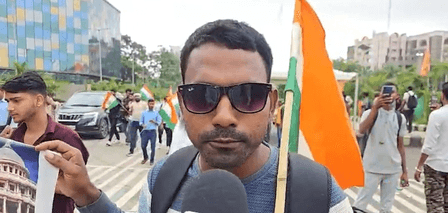 Jharkhand students march towards Vidhan Sabha to hold peaceful protest