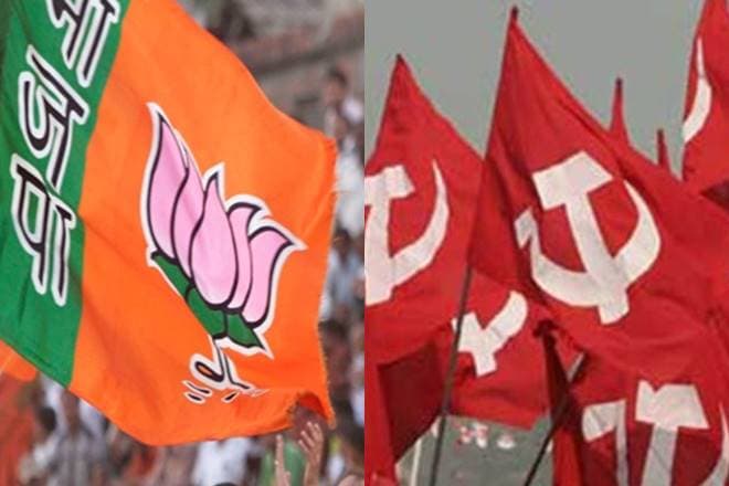 BJP and CPI(M) at loggerheads over a memorial meeting in Keshpur.