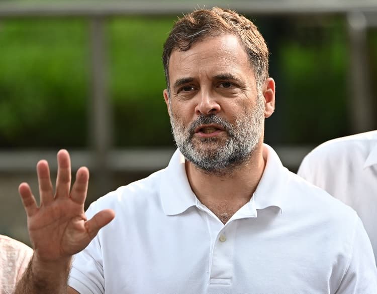 Rahul Gandhi wrote an article in a newspaper, demanding accountability from the government regarding the action taken against students.