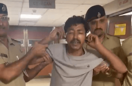 Security guard arrested for raping Ahmedabad student shot in leg while trying to flee police custody