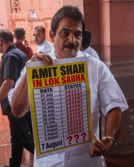 Congress writes to LS Speaker, seeks HM Shah's statement over police action on NEET protesters