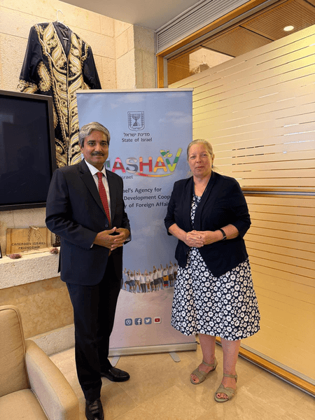 India, Israel discuss development partnership and new avenues of cooperation