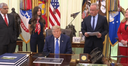 Trump cuts routine childhood vaccine list