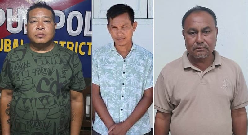 Active cadres of three militant organizations arrested in Manipur.