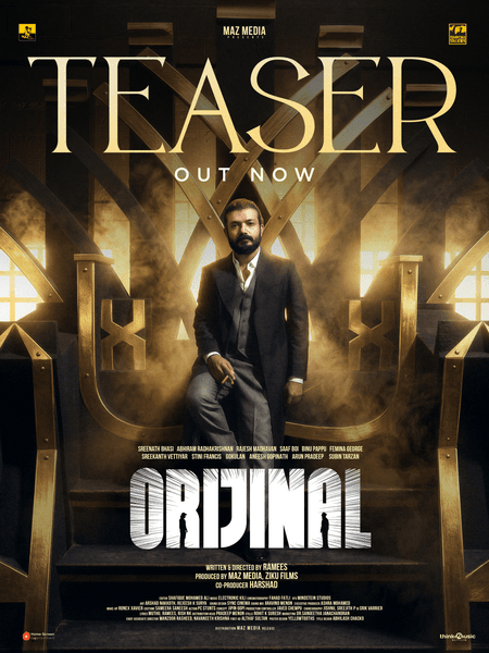 Sreenath Bhasi’s time-travel thriller Orijinal's teaser released