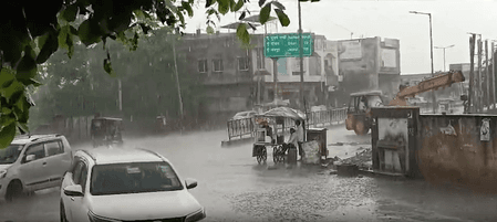 Rajasthan: Heavy rain disrupts life; Jhalawar receives highest rainfall, schools shut