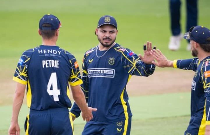 Ashutosh Sharma ruled out of Hampshire's next match due to injury.