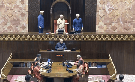 Rajya Sabha adjourned till 2 pm amid persistent disruptions during Question Hour