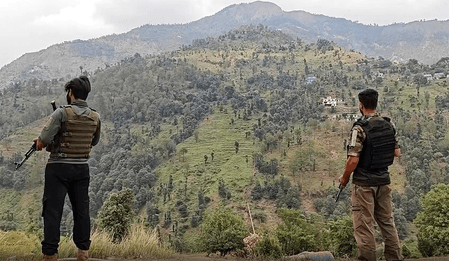 Security forces intensify search operation after suspicious activity near tunnel in Poonch