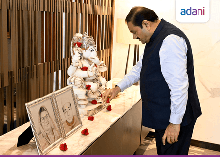 Gautam Adani takes blessings from God, parents; thanks all who stood by him during tough times