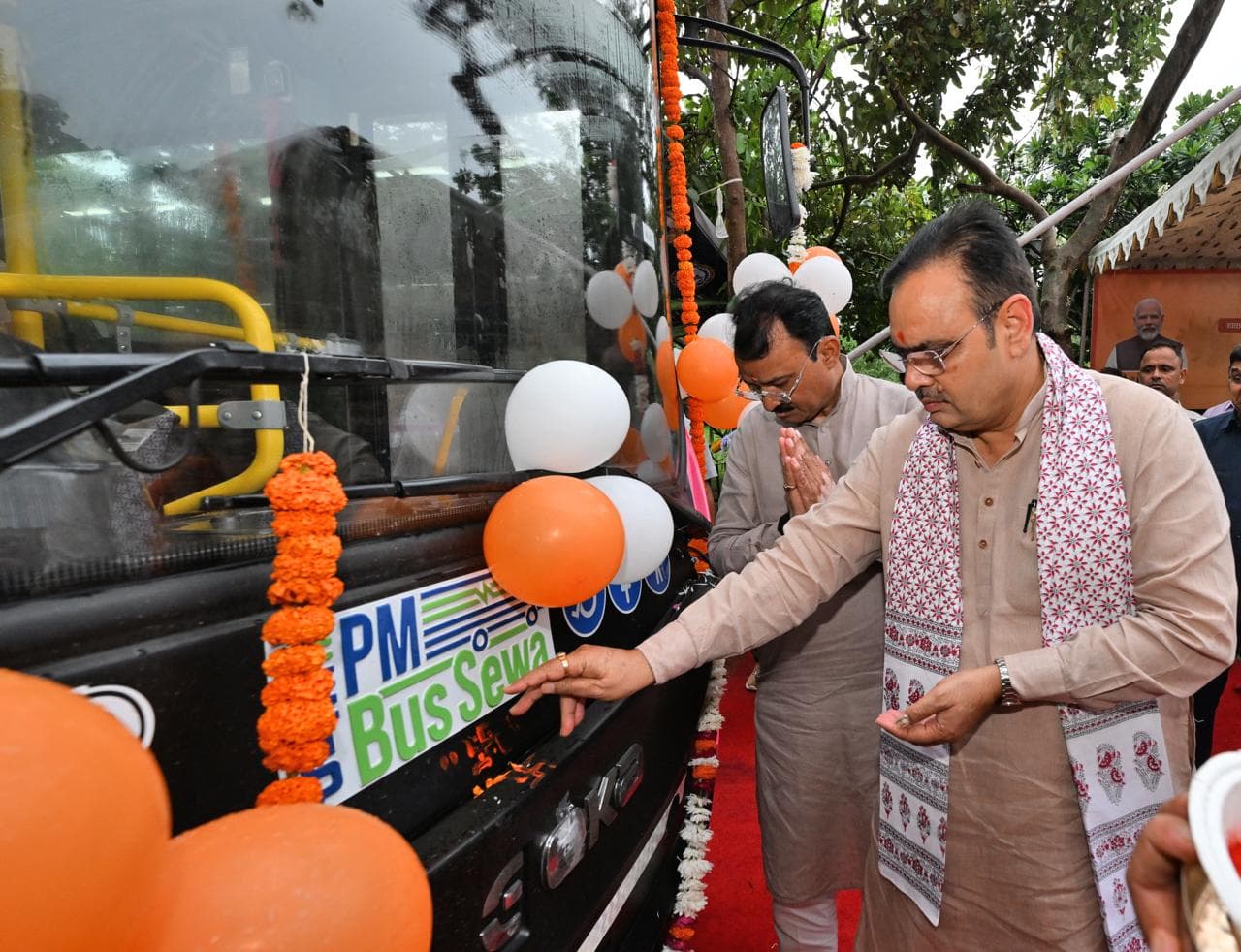 Cm Sharma 16 Pm E Buses Jaipur