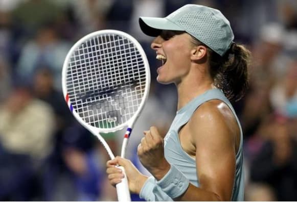 Sports Tennis Canadian Open Swiatek Bt Svitolina