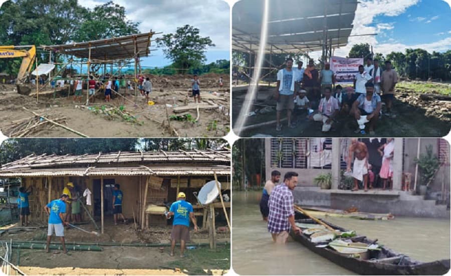 Assam Floods Rss Family Relief