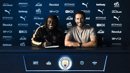 'This club means so much to me': Doku commits future to Man City until 2031