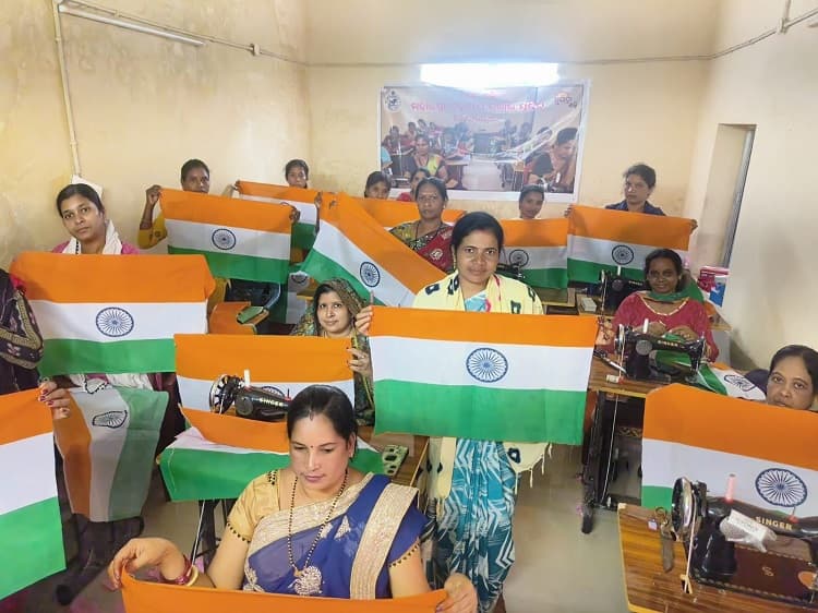 6 million national flags made by SHG women for Har Ghar Tiranga campaign