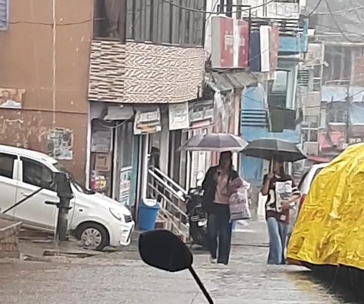 Uk Champawat Rain Impact