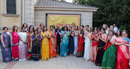 Indian Embassy in Azerbaijan celebrates 'Bihar Diwas', showcases state's culture and cuisine
