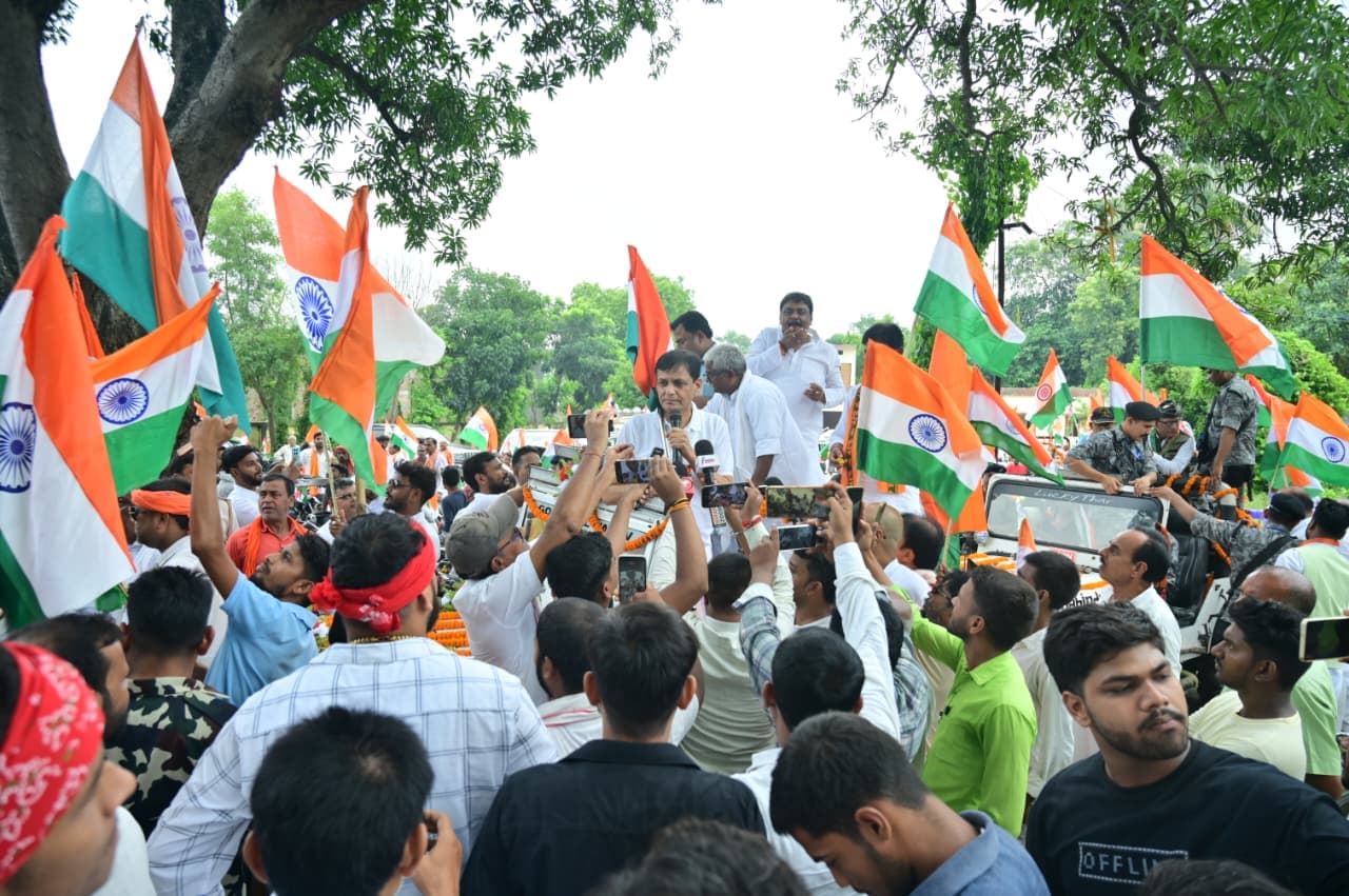 Br Tiranga Yatra Nityanand Rai