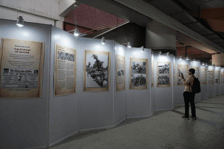 Delhi Metro organises exhibitions on Partition at Rajiv Chowk, Kashmere Gate stations