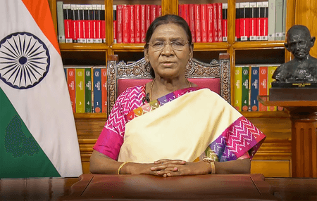 President Droupadi Murmu applauds sportspersons for contribution to nation-building