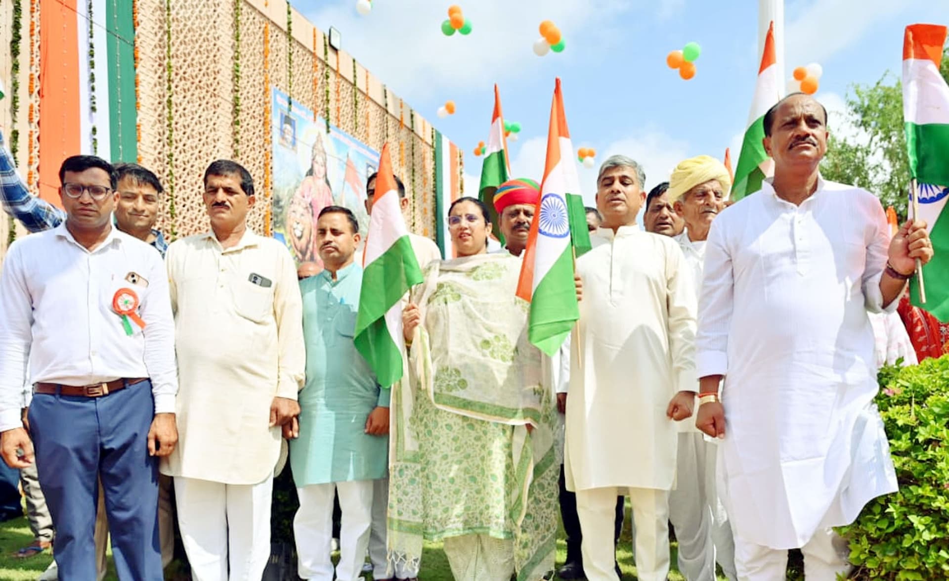 Har Ghar Tiranga Campaign At Narsi Villa Hundreds