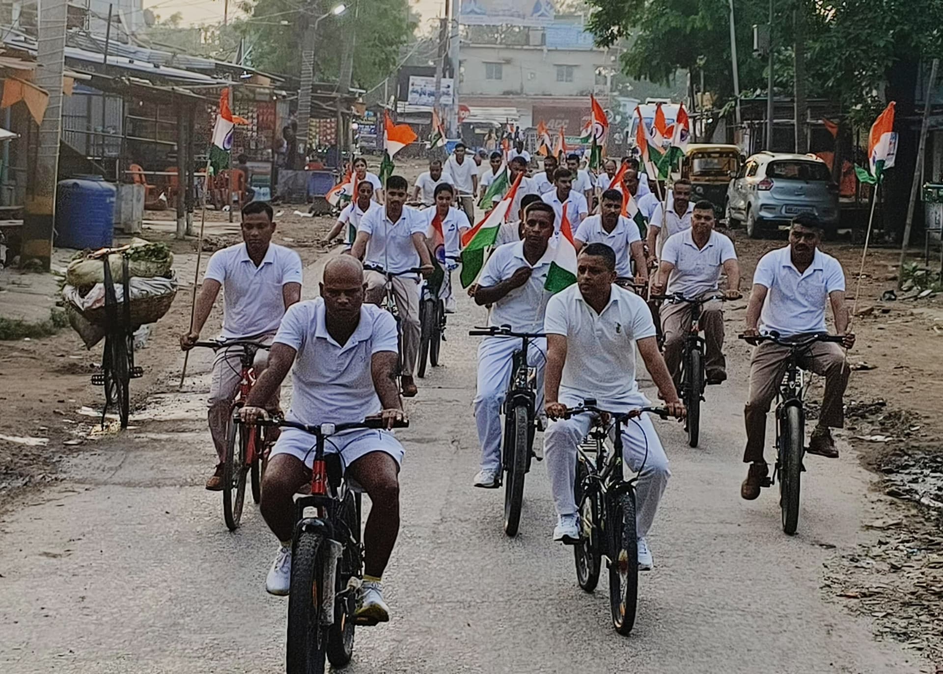 Ssb Cycle Rally On Feet India Movement