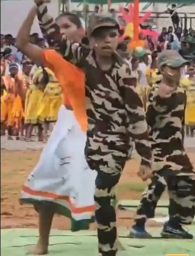 Vidio Of Differently Abled Students Dancing On One