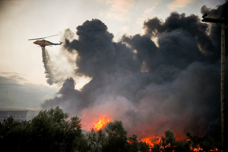 Belgium wildfire burns about 3,000 hectares, several hotspots remain active