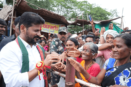 KTR drove out sister for property: CM Revanth Reddy