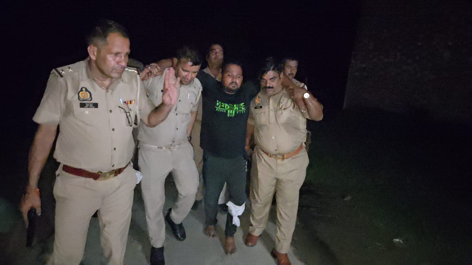 Up Encounter 1 Accused Injured
